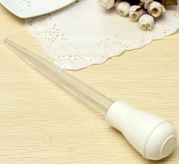 2 PCS Meat & Poultry Baster Heat Resistant BPA Free Turkey Syringe Flavor 30ML - EBS PLATFORM INC.
