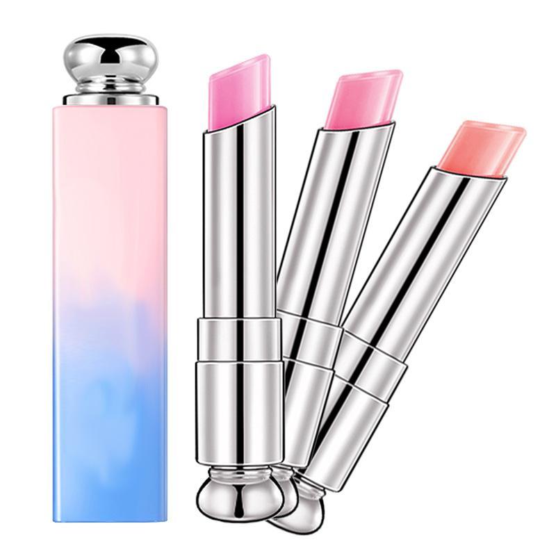 Three-color Large Brush Head Long-lasting Nourishing Warm-toned Non-sticky Lip Moisturizing Lip Gloss Lipstick