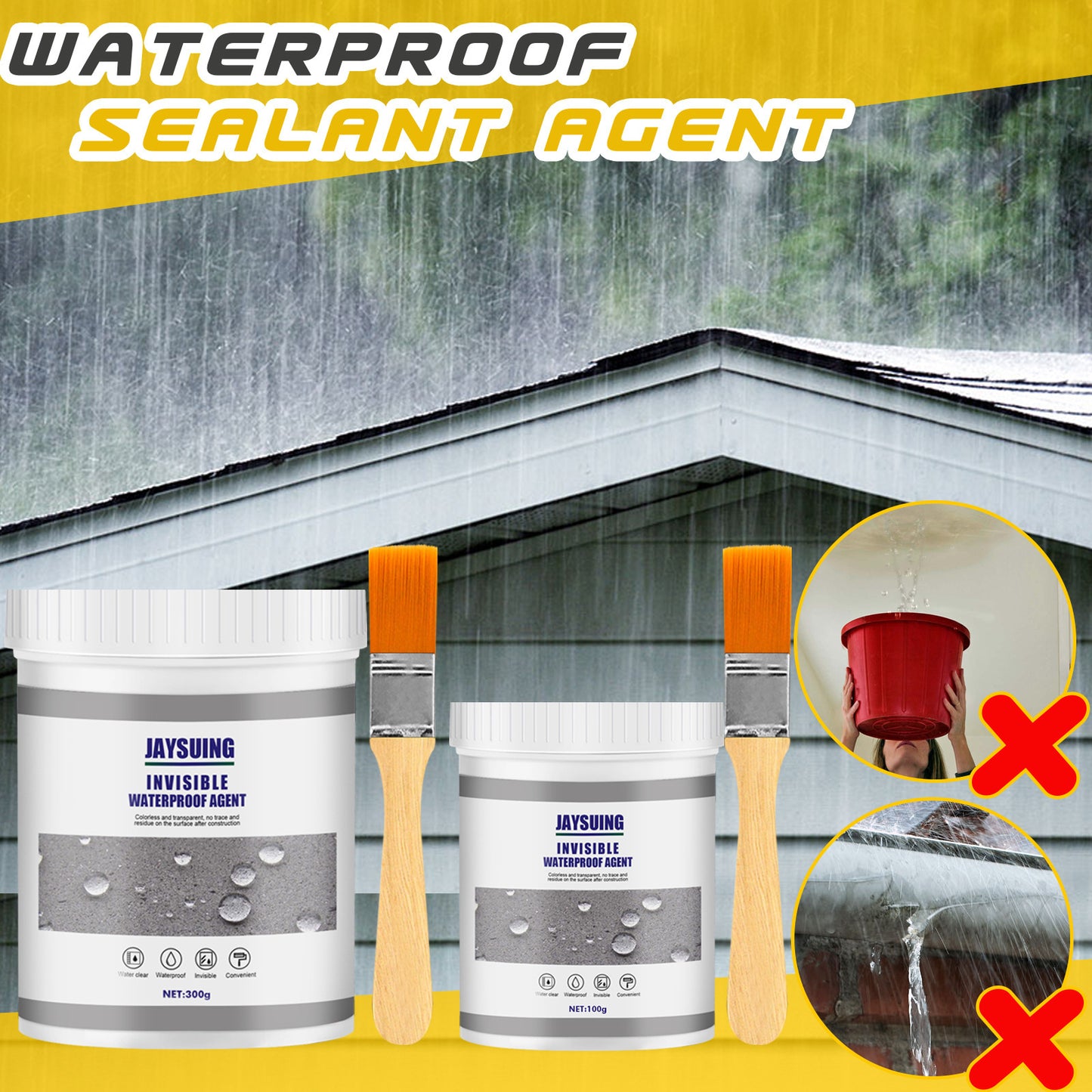 Aysuing Waterproofing Adhesive Sealant Waterproofing Adhesive For Bathroom, Kitchen, Exterior Wall, Tile Repair Coating, Waterproofing Adhesive - EBS PLATFORM INC.