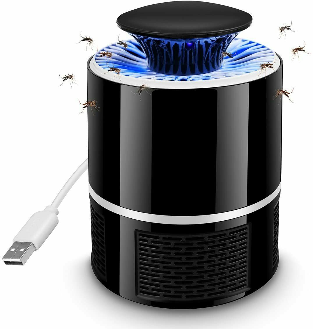 Electric UV Mosquito Killer Lamp Outdoor Indoor Fly Bug Insect Zapper Trap USB - EBS PLATFORM INC.