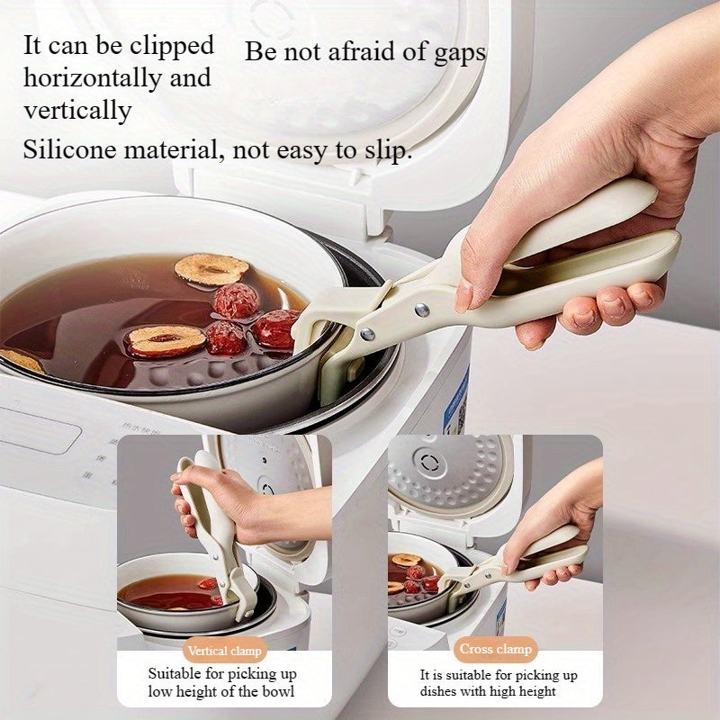 Household Anti-ironing Dish Holder Kitchen Steaming Pot Anti-slip Heat Insulation Tray Holder Hand Protection To Save Effort To Take The Bowl