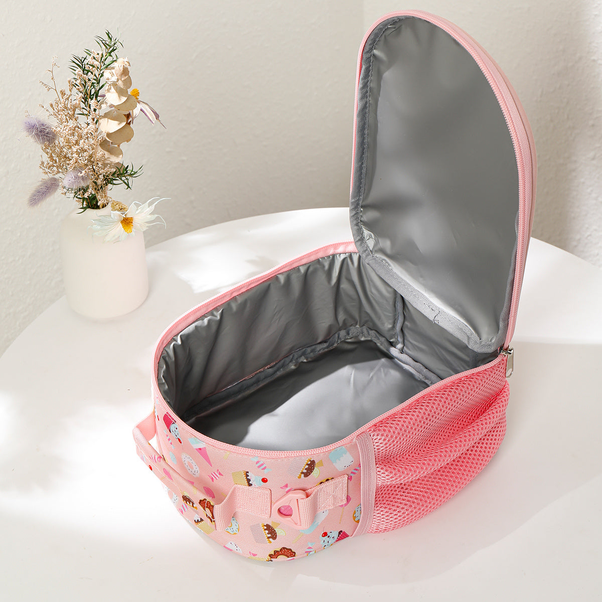 Cute Lunch Insulated Bag, Portable Outdoor Makeup Bag, Insulated And Cold, Suitable For Holding Lunch And Cold Drinks, Also A Cute Backpack For Children - EBS PLATFORM INC.