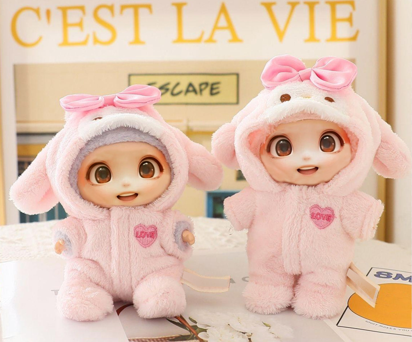 1PCS Doll Clothes Outfit Set For LABUBU 15CM-17CM Doll, Adorable Dress Up Accessories For Doll - Dolls Not Included - EBS PLATFORM INC.