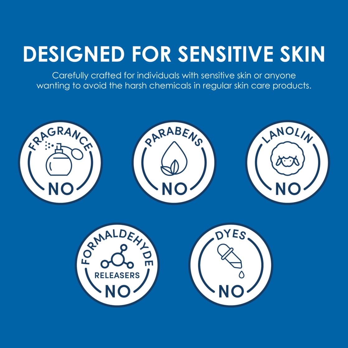 Vanicream Gentle Facial Cleanser for Sensitive Skin, 8 fl oz