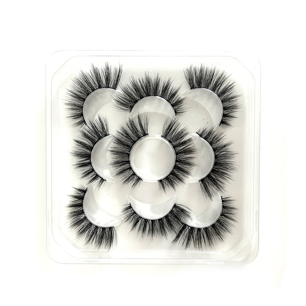 3D Volumizing 5 Pairs Of False Eyelashes