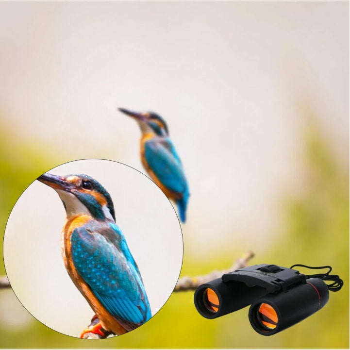 Binoculars 30x60 Zoom Outdoor Travel Compact Folding Telescope Hunting Day Night