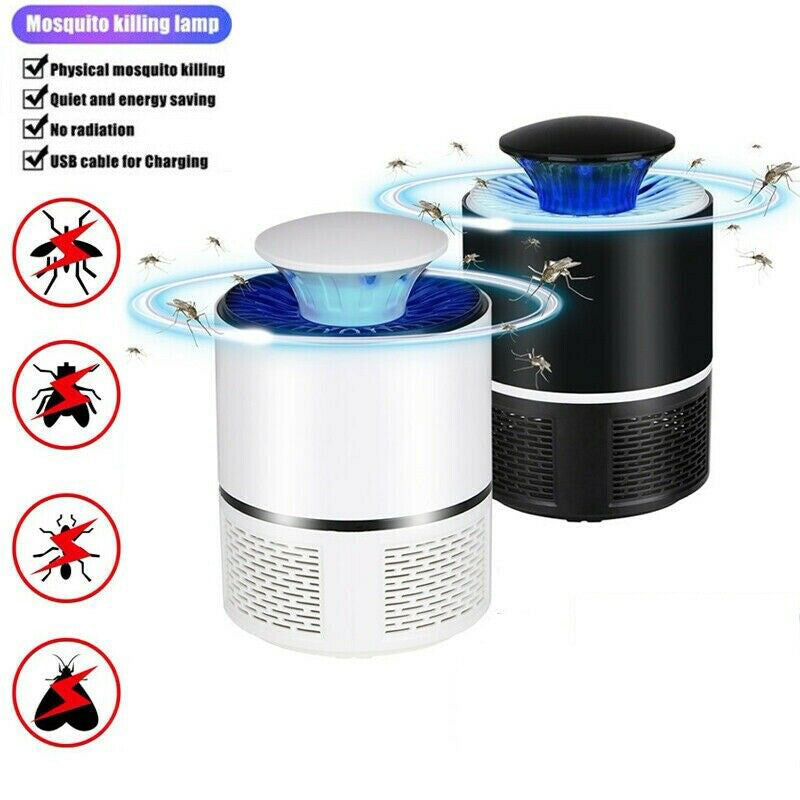 Electric UV Mosquito Killer Lamp Outdoor Indoor Fly Bug Insect Zapper Trap USB - EBS PLATFORM INC.