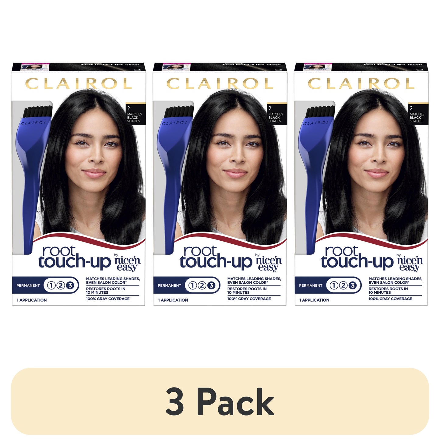Clairol Root Touch-Up Nice'n Easy Permanent Hair Dye, 5A Medium Ash Brown, Hair Color, 1 Kt