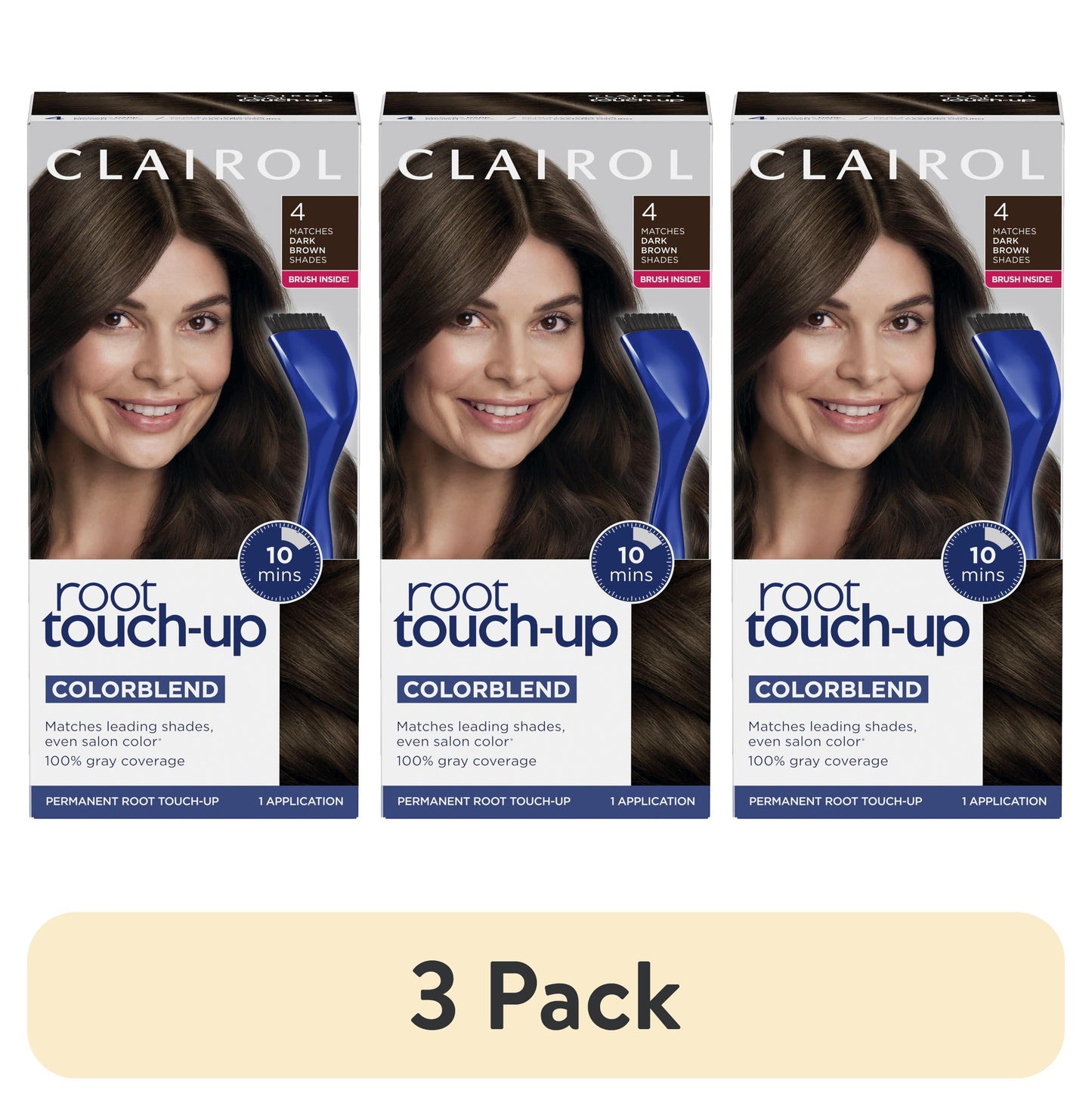 Clairol Root Touch-Up Nice'n Easy Permanent Hair Dye, 5A Medium Ash Brown, Hair Color, 1 Kt