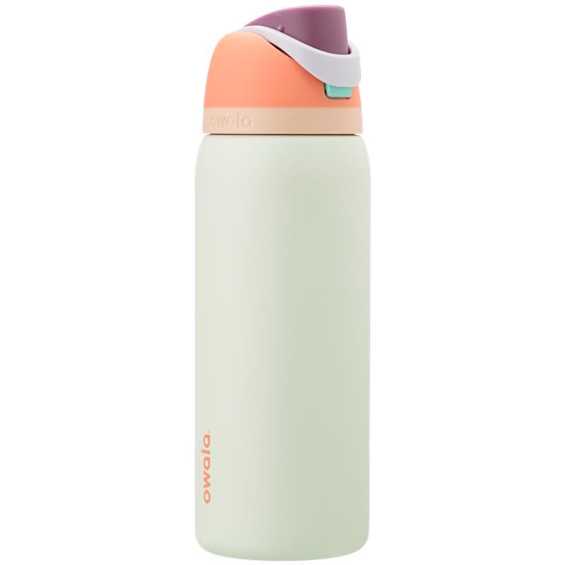 Owala FreeSip Insulated Stainless Steel Water Bottle with Straw, BPA-Free Sports Water Bottle, Great for Travel, 24 Oz, Denim