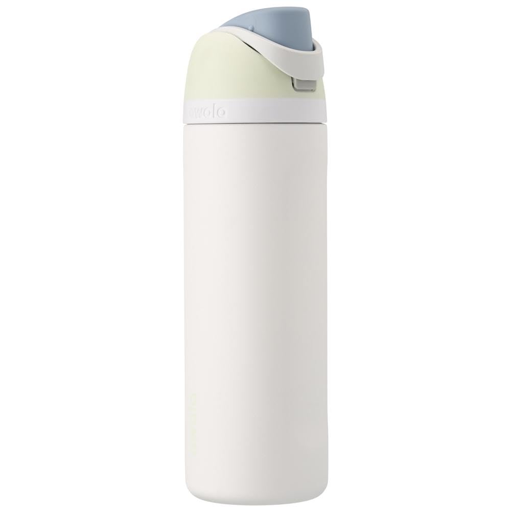 Owala FreeSip Insulated Stainless Steel Water Bottle with Straw, BPA-Free Sports Water Bottle, Great for Travel, 24 Oz, Denim