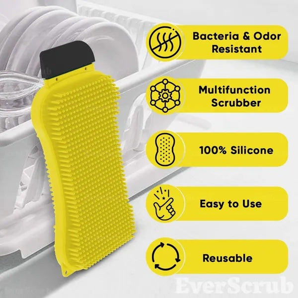 Everscrub 2 Pack All Purpose Silicone Scrubbers