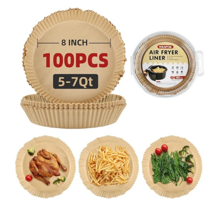Disposable Air Fryer Paper - Round