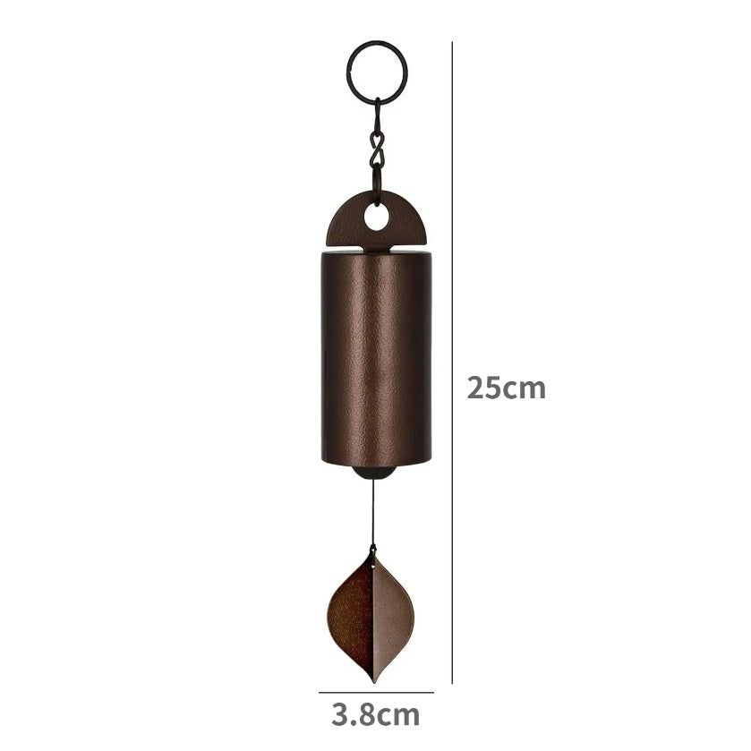 Large Deep Resonance Serenity Metal Bell Heroic Wind Chimes Outdoor Home Decor