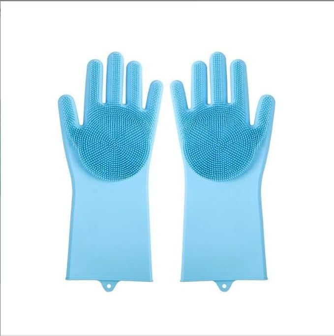 Dishwashing Gloves For Housework, Kitchen, Durable Silicone Waterproof Vegetable Dishwashing Dishwashing Cleaning Artifact Kitchen Dishwashing Gloves Thickened, Prohibited For Sale On Temu