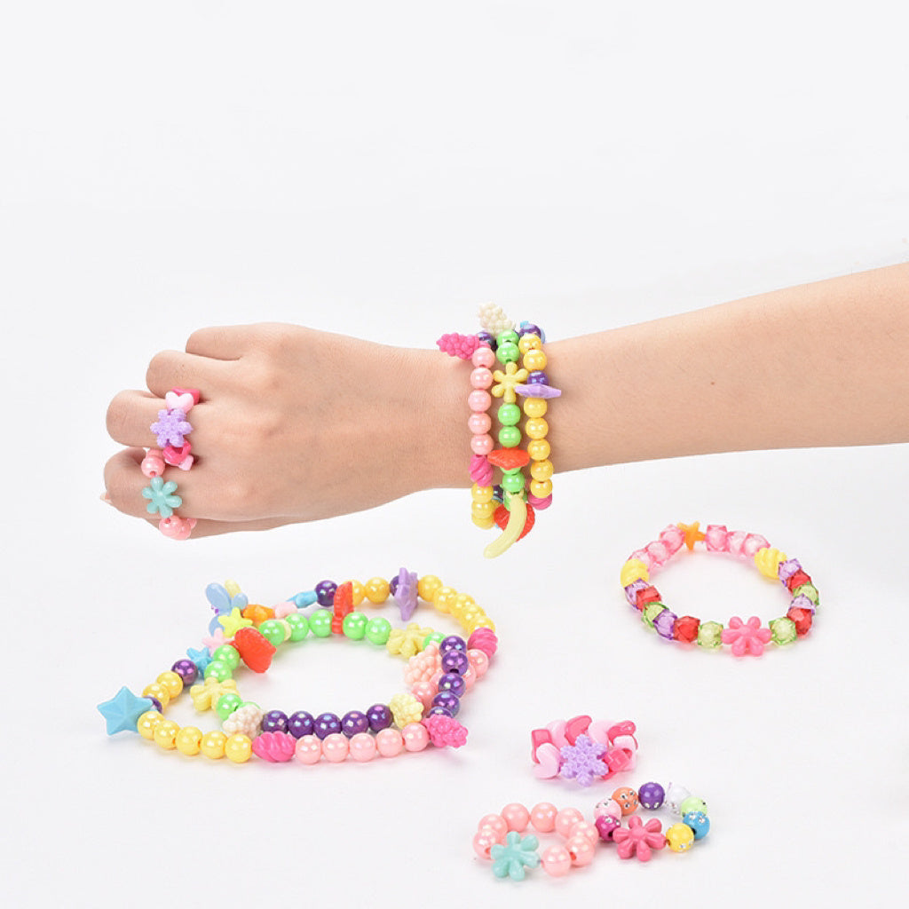 DIY Handmade Gift Box For Children, Bead Making Toys