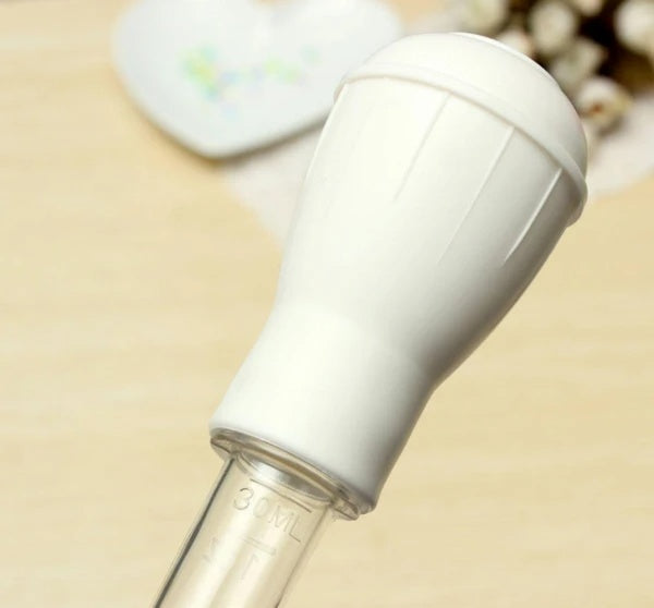 2 PCS Meat & Poultry Baster Heat Resistant BPA Free Turkey Syringe Flavor 30ML - EBS PLATFORM INC.