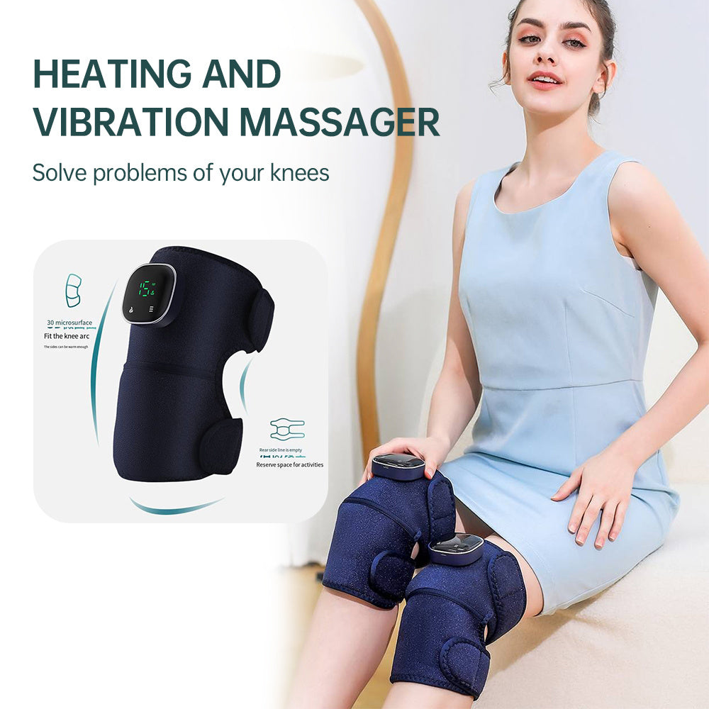 Trending Smart Knee Massager With Heat 3 Vibration Modes & Type-C Fast Charging