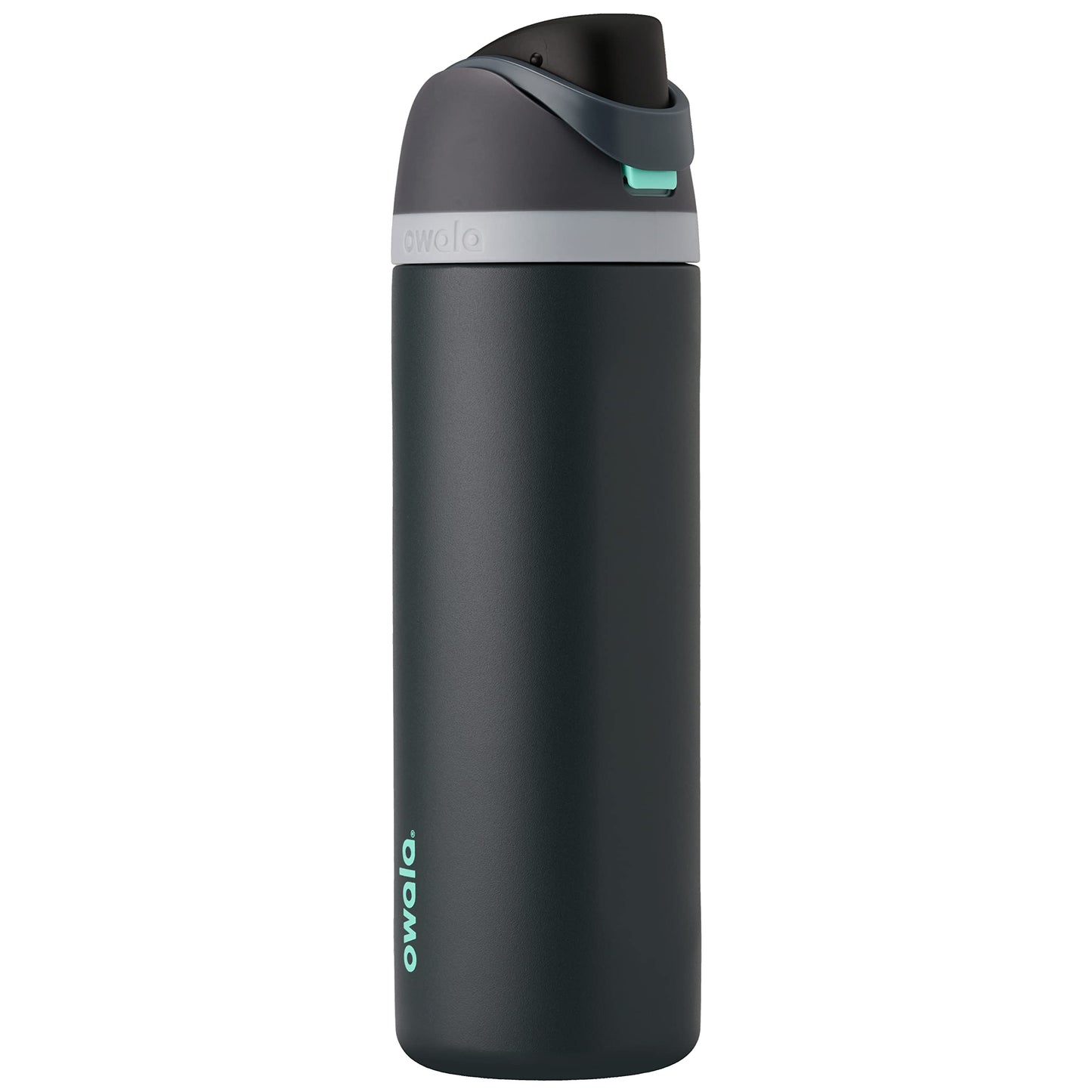 Owala FreeSip Insulated Stainless Steel Water Bottle with Straw, BPA-Free Sports Water Bottle, Great for Travel, 24 Oz, Denim