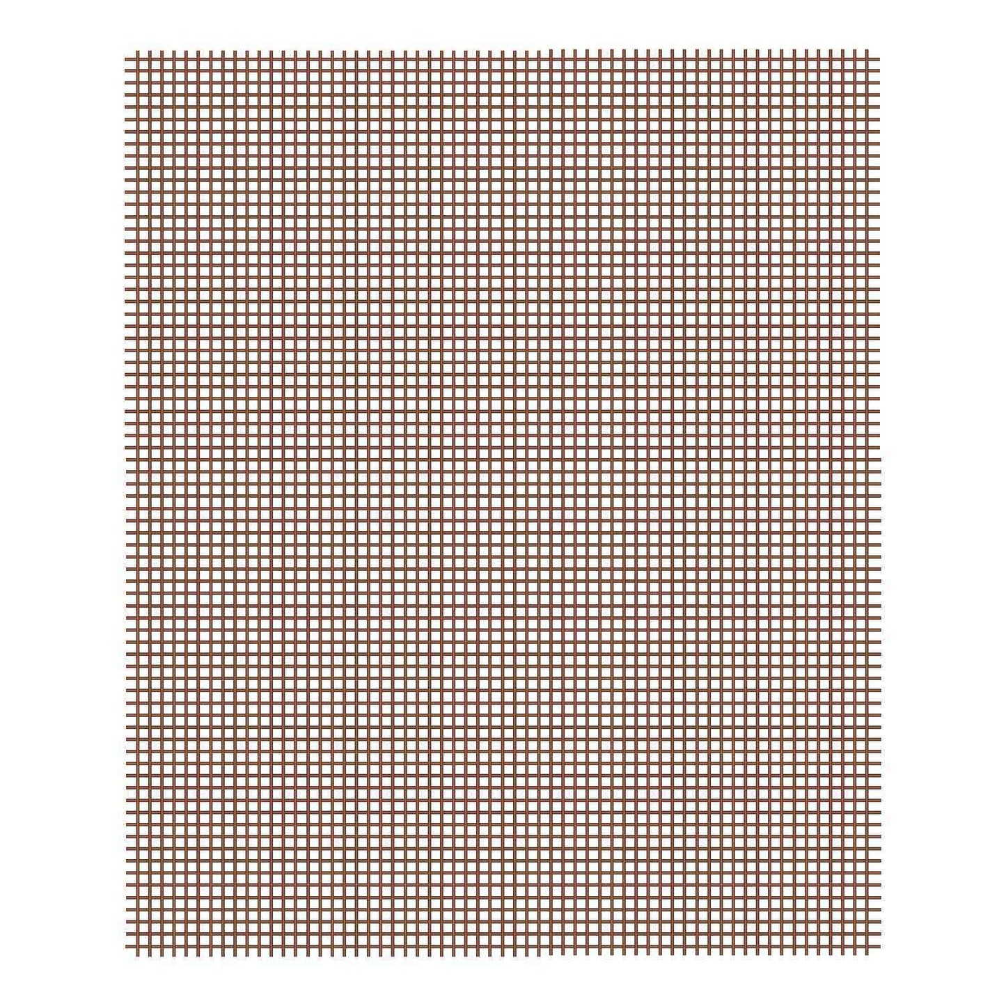 1Pc BBQ Grill Mat Non-Stick Mesh Mat Baking Sheet Liner Reusable Reversible Washable For Outdoor Gas Charcoal