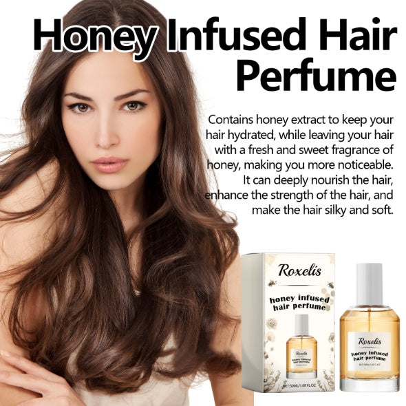 Roxelis Honey Hair Care Perfume Hair Care Fragrance Nourishes And Restores Dry And Rough Hair With A Smooth Moisturizing Perfume - EBS PLATFORM INC.