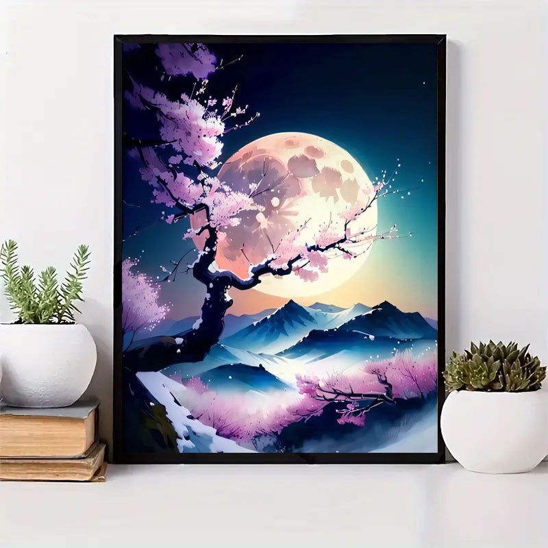 5DDIY Diamond Painting Set - Full Diamond Round Water Diamond Art