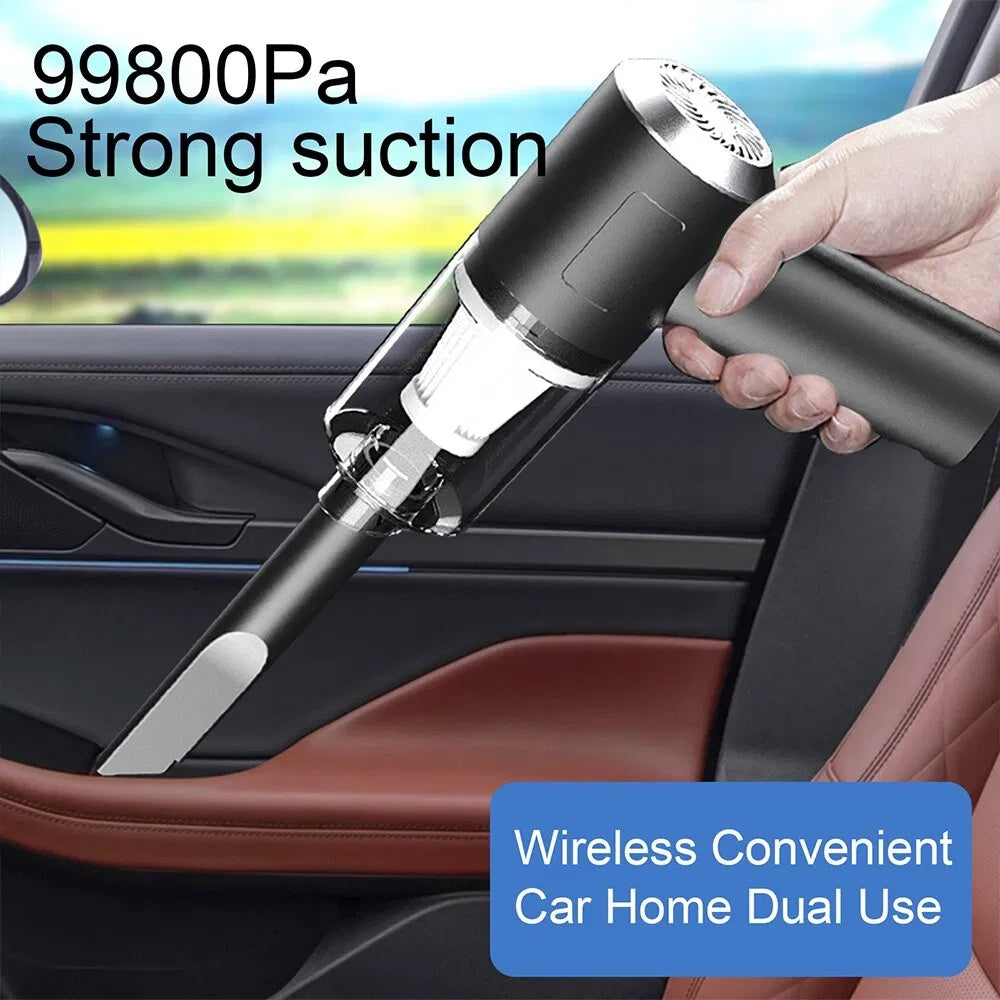 120W Cordless Handheld Vacuum Cleaner Small Mini Portable Car Auto Home Wireless - EBS PLATFORM INC.