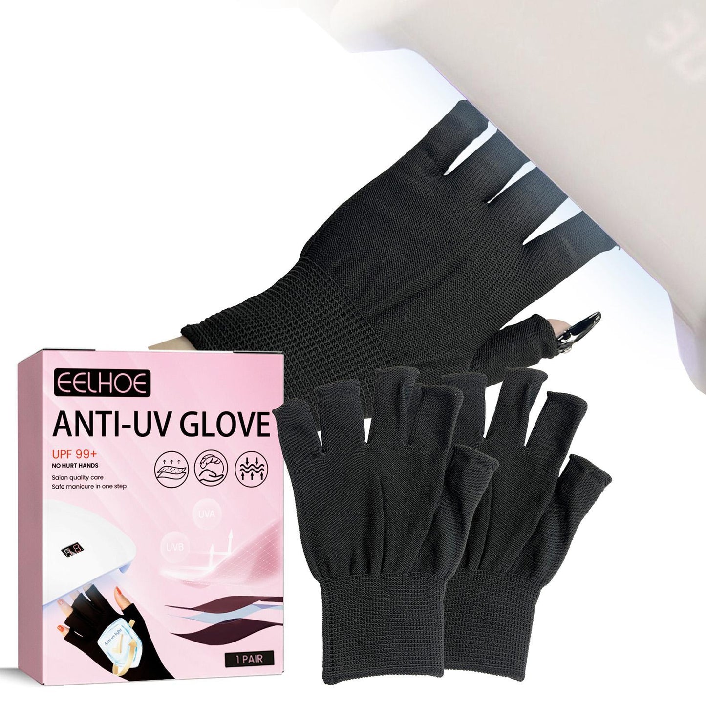 Irho UV Protection Sun Protection Nail Lamp Protective Gloves