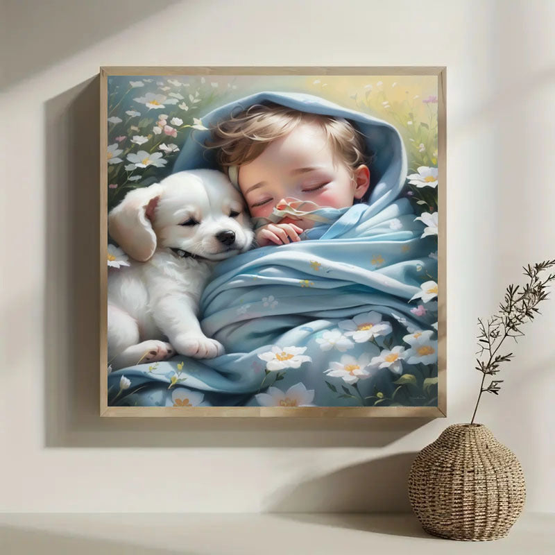 5DDIY Diamond Painting Set - Full Diamond Round Water Diamond Art