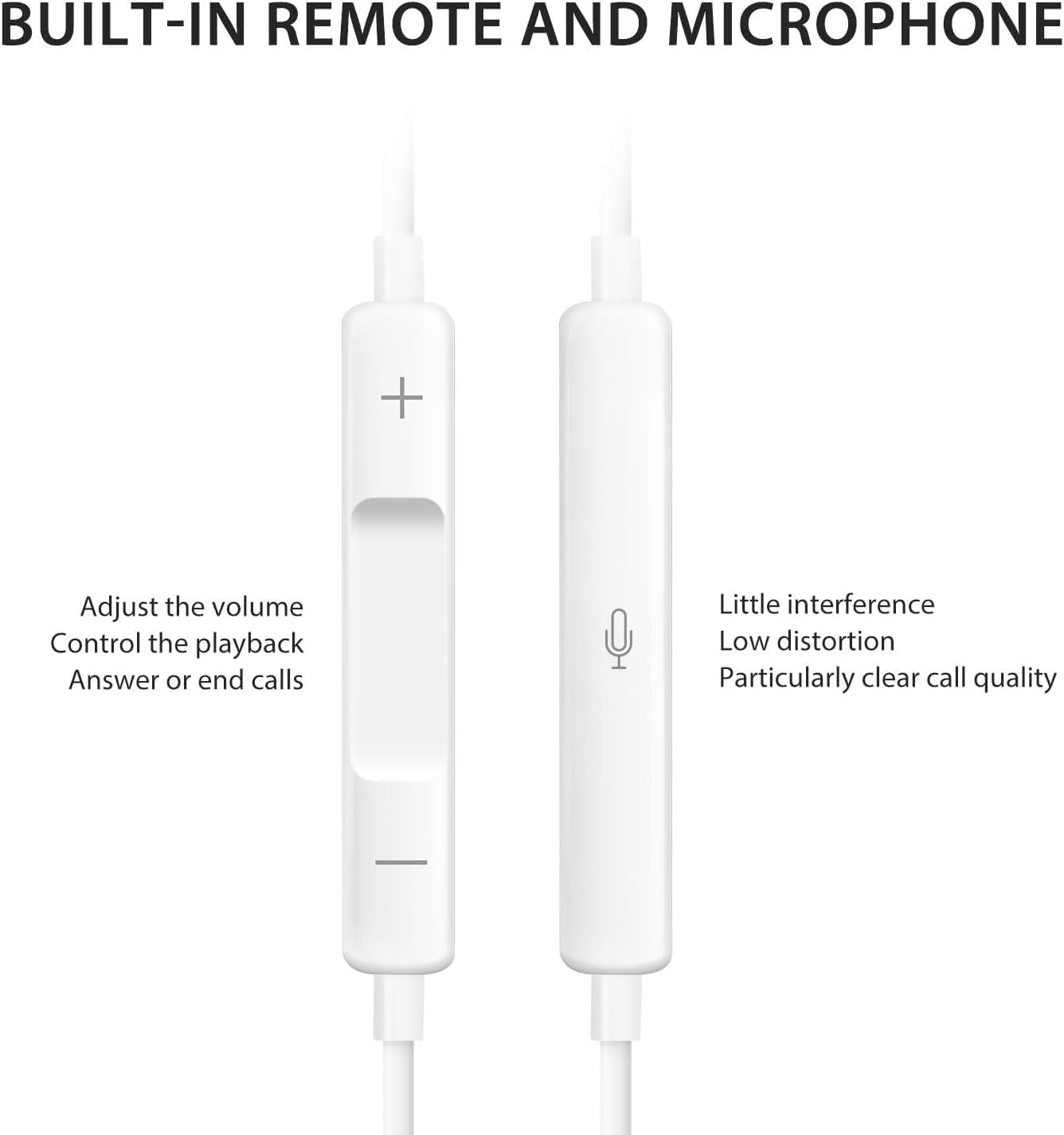 Lightning In-ear Headphones For IPhone14,13,12,11,7,8 Plus, XS, With Lightning Connector, IPhone Wired Earbuds, Built-in Remote Control To Control Music, Calls, And Volume