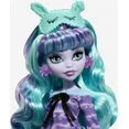 Monster High Creepover Party Twyla Fashion Doll with Pet Dust Bunny "Dustin" & Accessories