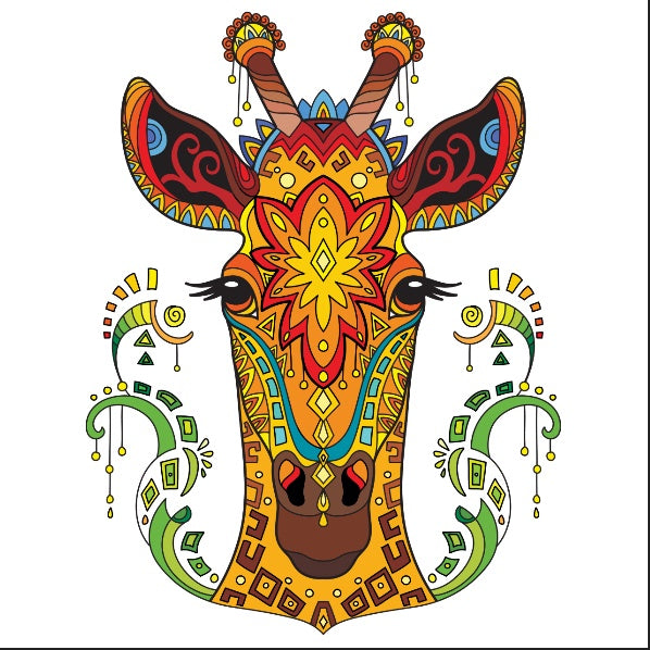 Each Piece Is Animal Shaped Christmas Gift Colorful Elephant Turtle Wooden Jigsaw Puzzles - EBS PLATFORM INC.