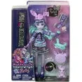 Monster High Creepover Party Twyla Fashion Doll with Pet Dust Bunny "Dustin" & Accessories