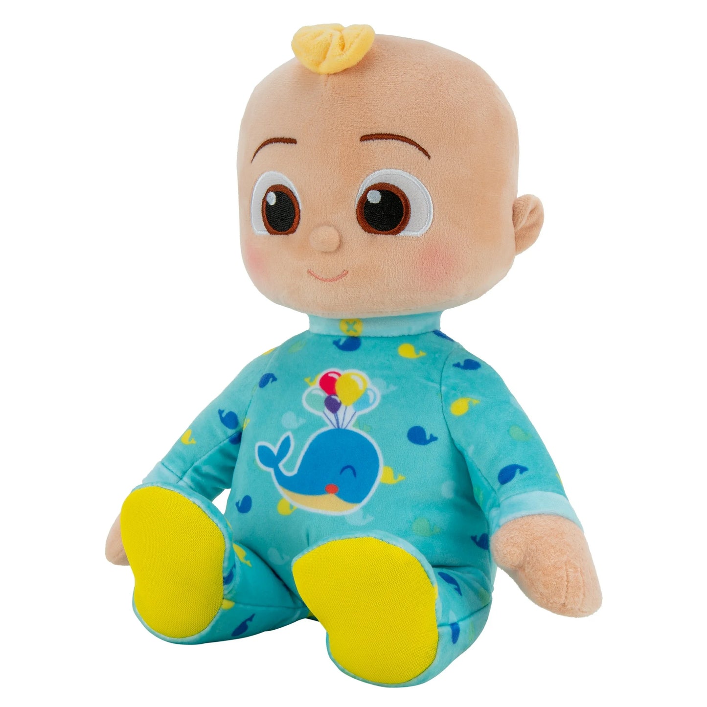 CoComelon Musical Glow Light up JJ Plush – Nighttime Snuggle up 10-Inch Plush Toddler Toys for Kids