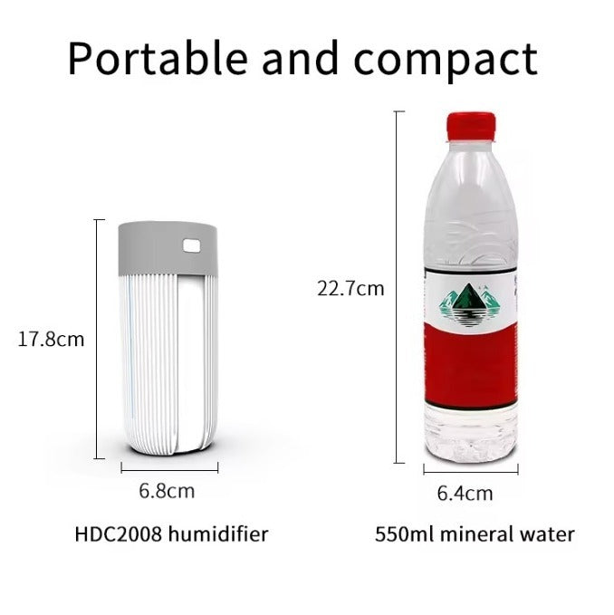 220mL Air Humidifier With Colored LED Lights To Upgrade Humidifier - EBS PLATFORM INC.