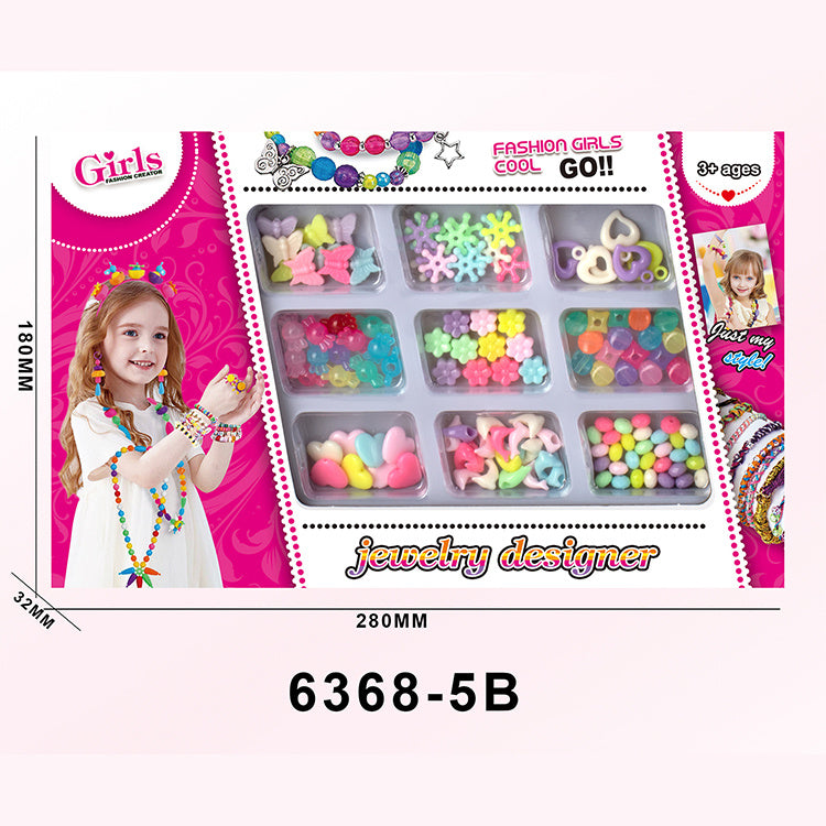 DIY Handmade Gift Box For Children, Bead Making Toys