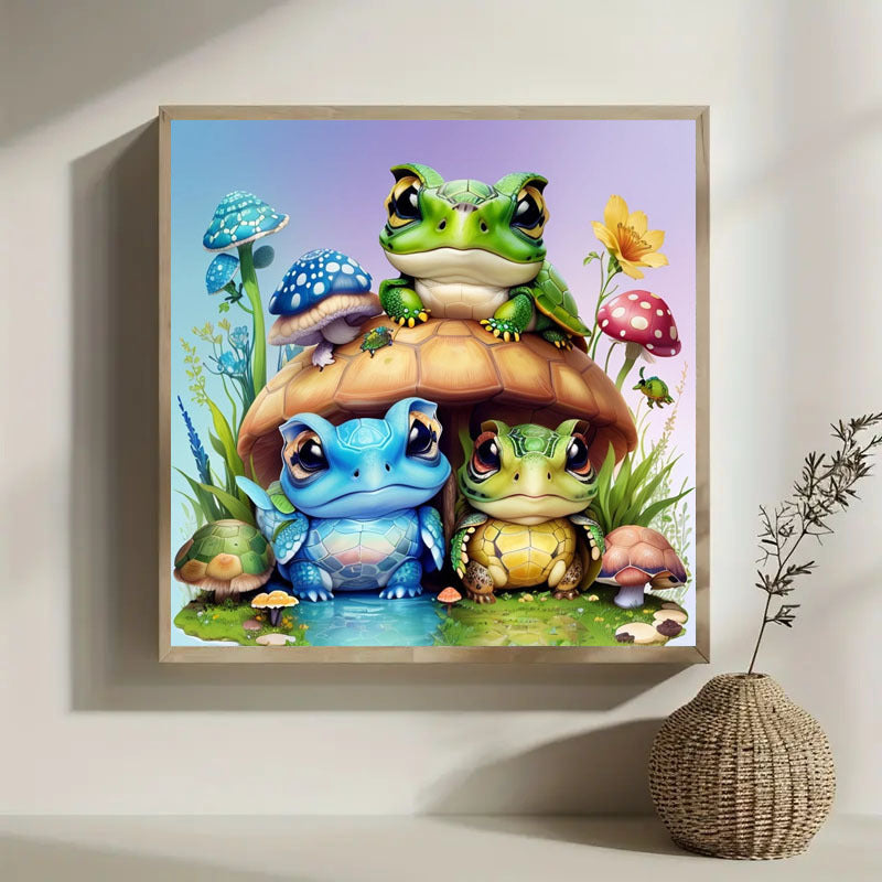 5DDIY Diamond Painting Set - Full Diamond Round Water Diamond Art