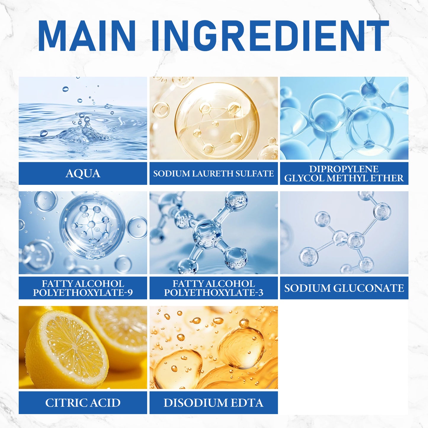 Jue-Fish Kitchen Oil Stain Foam Cleaner, Kitchen Stove Range Hood Oil Stain And Dirt Removal Cleaner