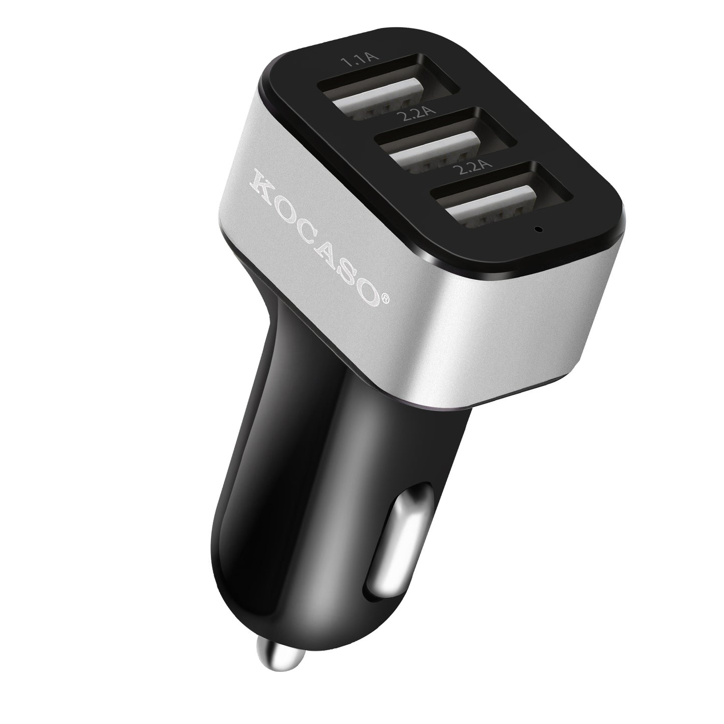 1Pc 3Port USB Car Charger 30W 5.5A For IOS Phone 16 15 14 And More