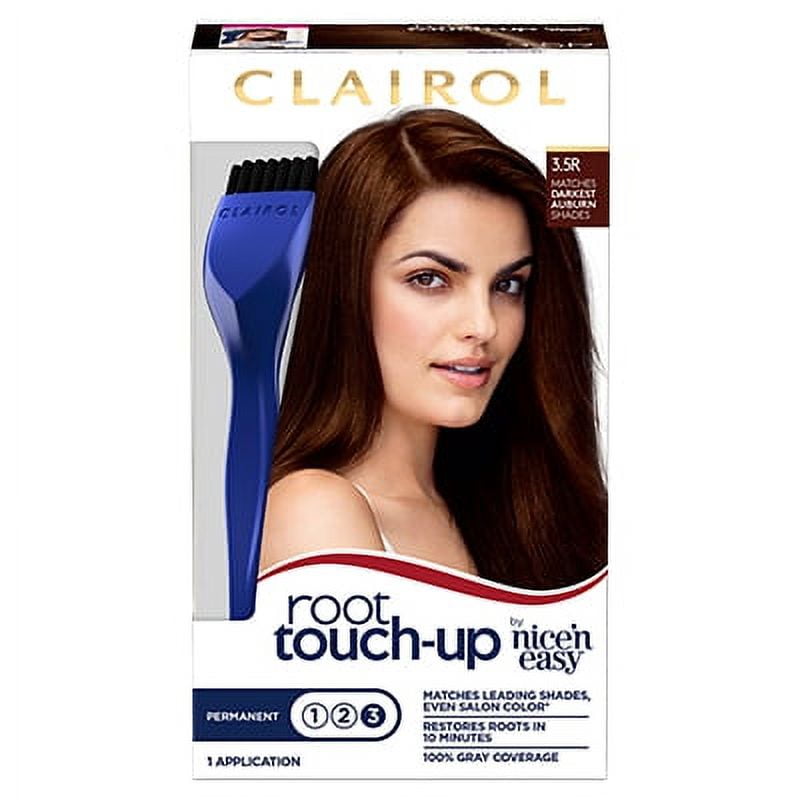 Clairol Root Touch-Up Nice'n Easy Permanent Hair Dye, 5A Medium Ash Brown, Hair Color, 1 Kt