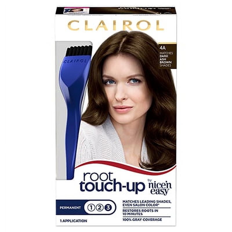 Clairol Root Touch-Up Nice'n Easy Permanent Hair Dye, 5A Medium Ash Brown, Hair Color, 1 Kt