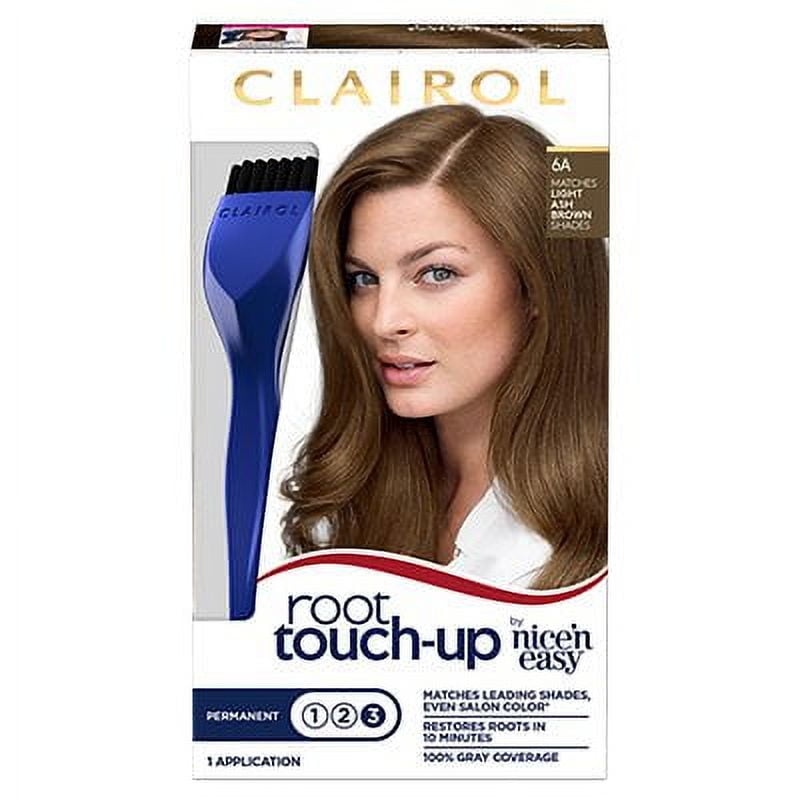 Clairol Root Touch-Up Nice'n Easy Permanent Hair Dye, 5A Medium Ash Brown, Hair Color, 1 Kt