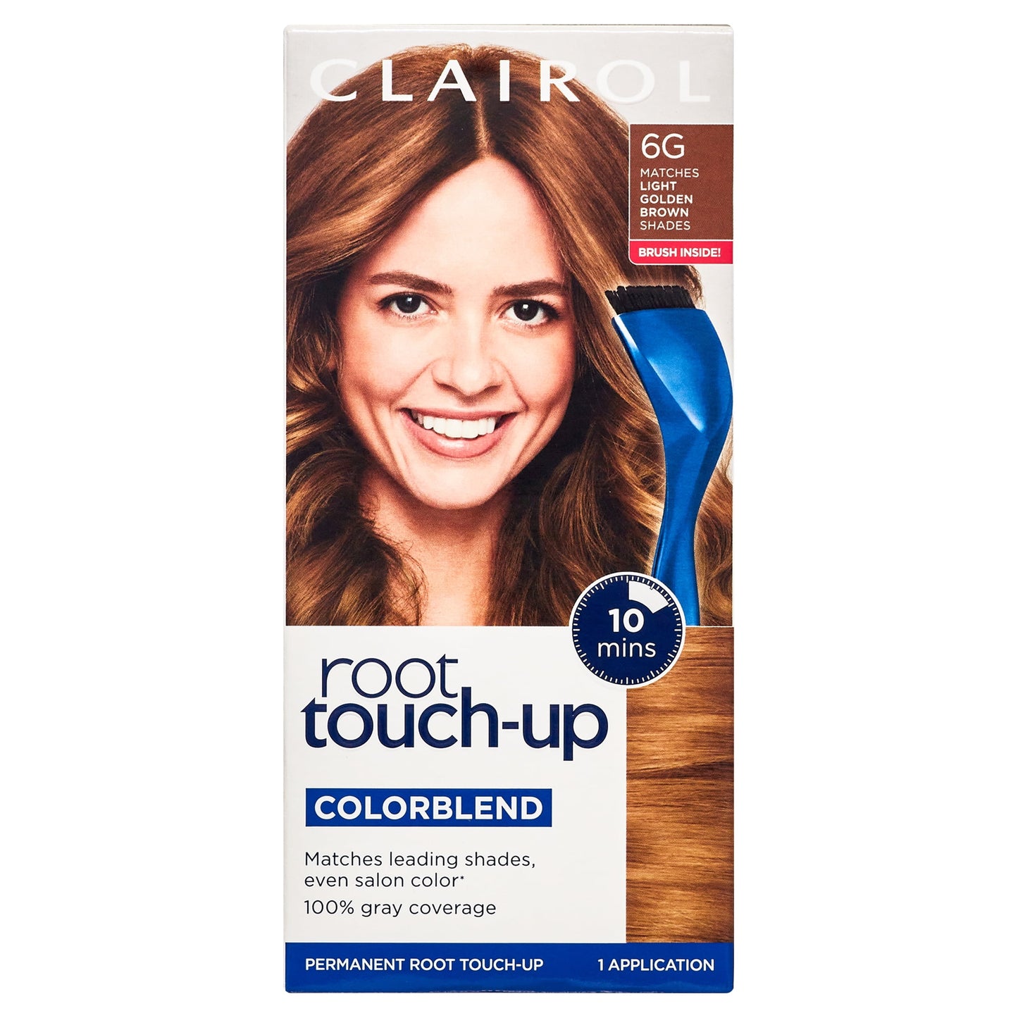 Clairol Root Touch-Up Nice'n Easy Permanent Hair Dye, 5A Medium Ash Brown, Hair Color, 1 Kt