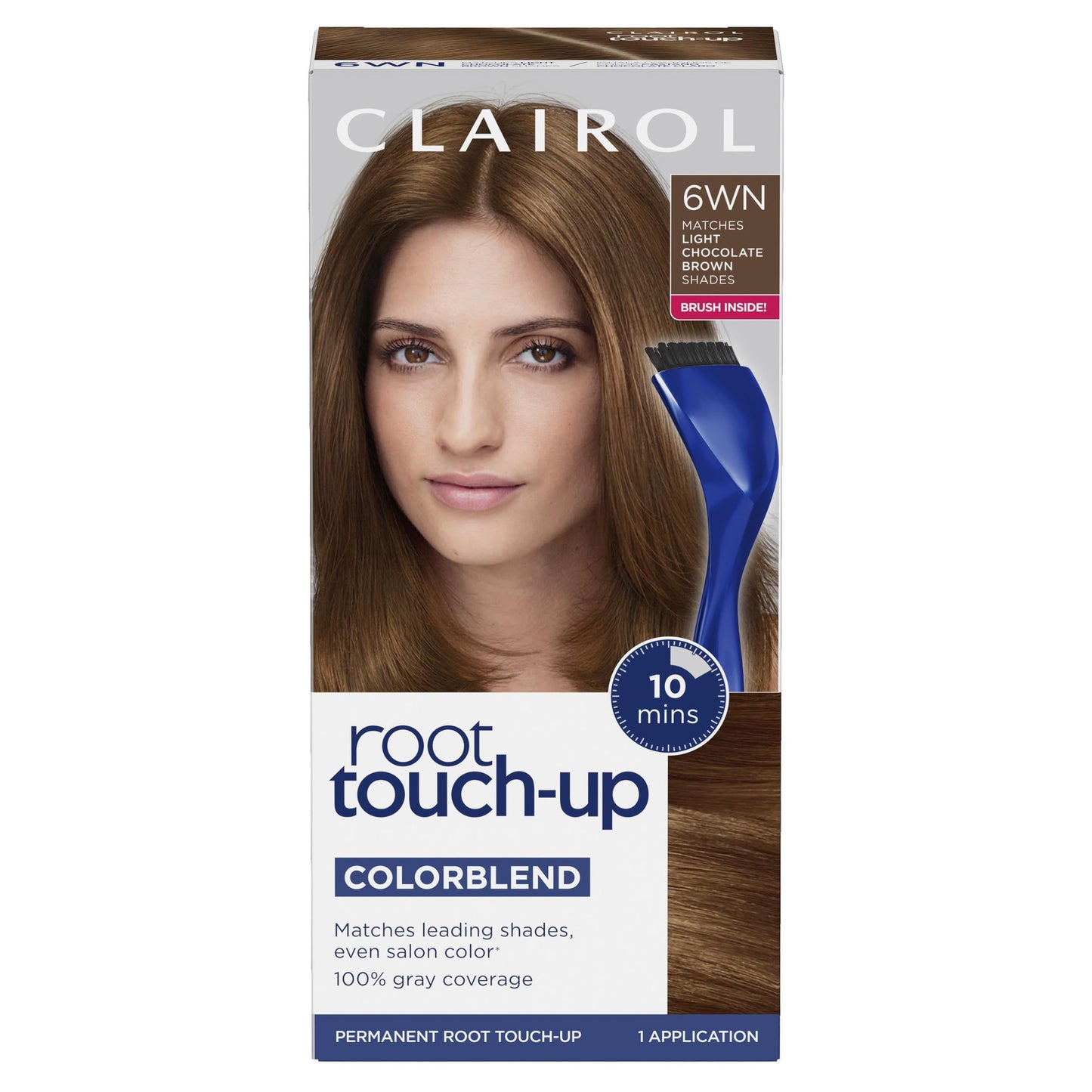 Clairol Root Touch-Up Nice'n Easy Permanent Hair Dye, 5A Medium Ash Brown, Hair Color, 1 Kt
