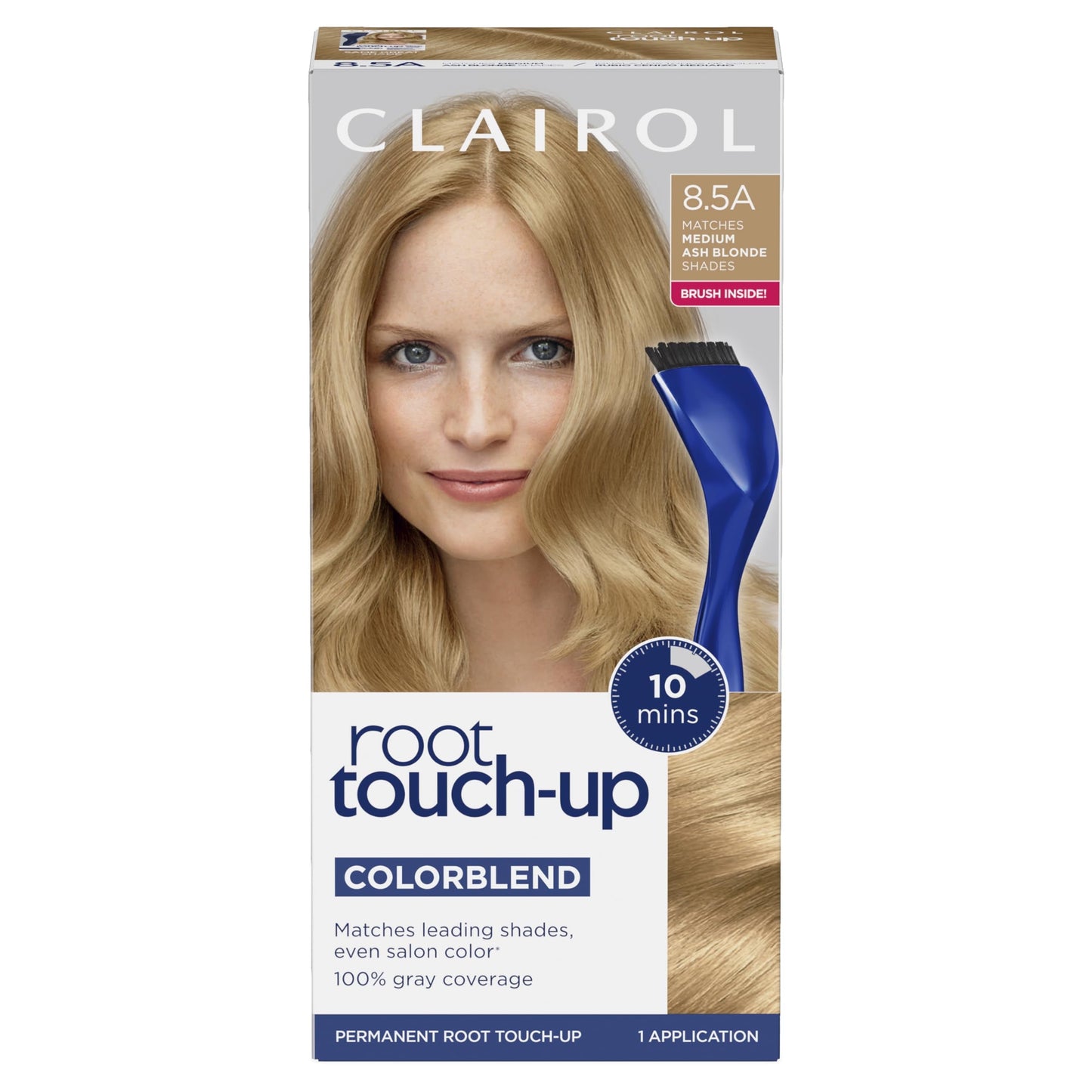 Clairol Root Touch-Up Nice'n Easy Permanent Hair Dye, 5A Medium Ash Brown, Hair Color, 1 Kt