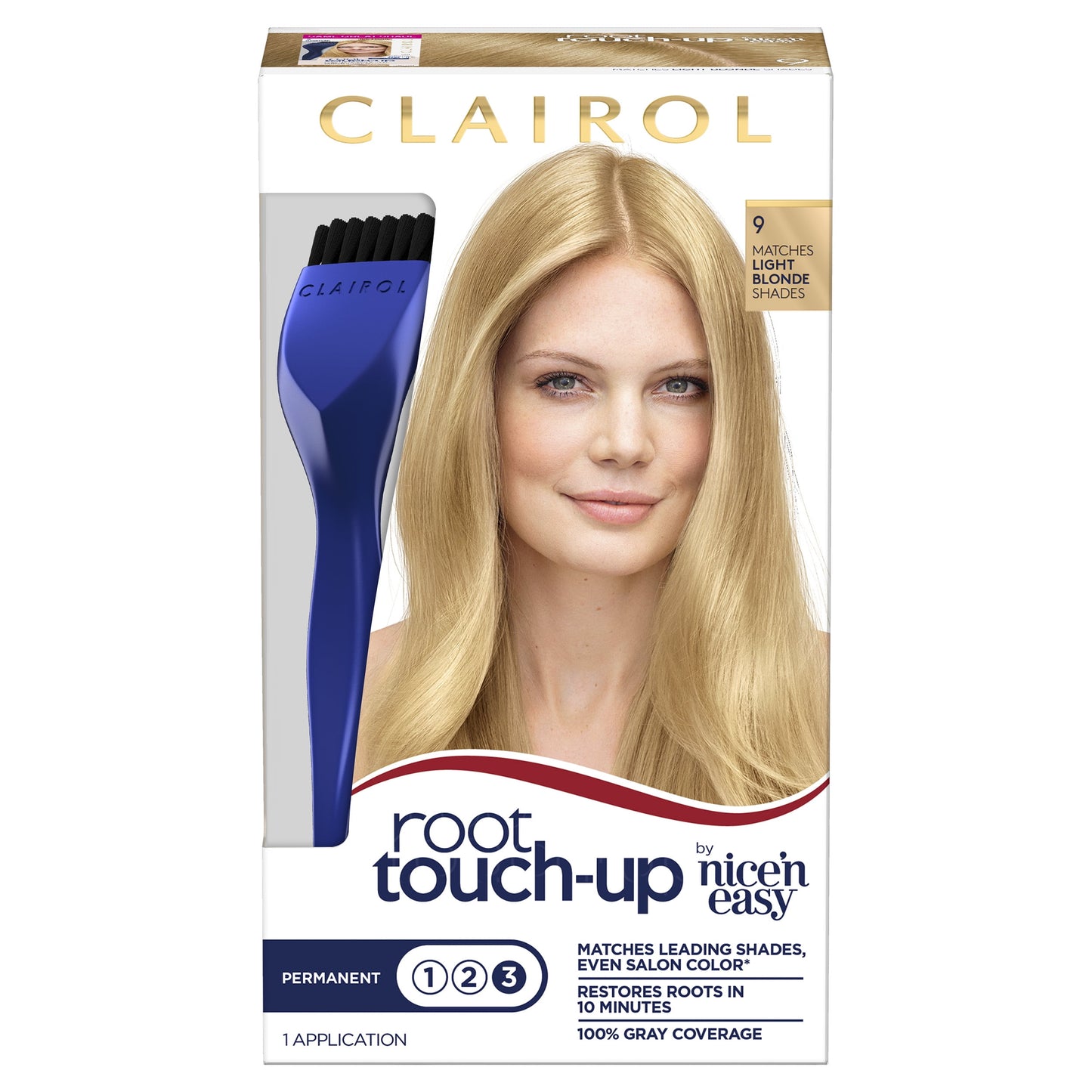 Clairol Root Touch-Up Nice'n Easy Permanent Hair Dye, 5A Medium Ash Brown, Hair Color, 1 Kt