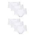 Hanes Men's Value Pack White Briefs, 6 Pack