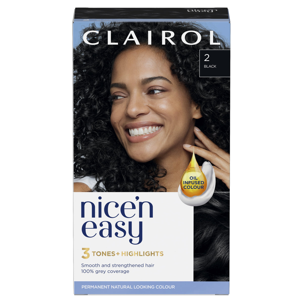 Clairol Nice'n Easy Permanent Hair Color Cream, 8R Medium Reddish Blonde, Hair Dye, 1 Application