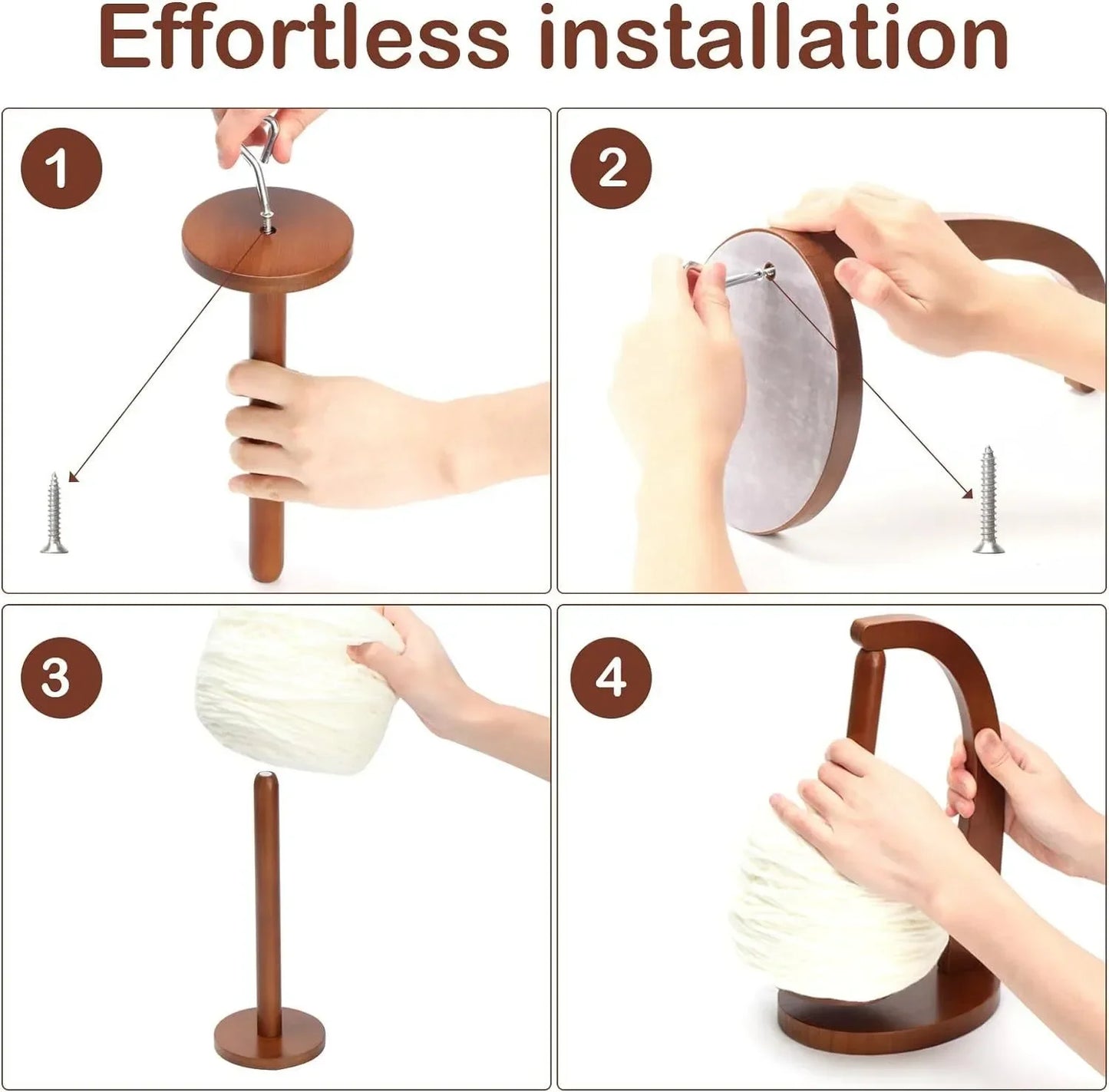 FloatSpin™ Levitating Yarn Holder 🧲🧶