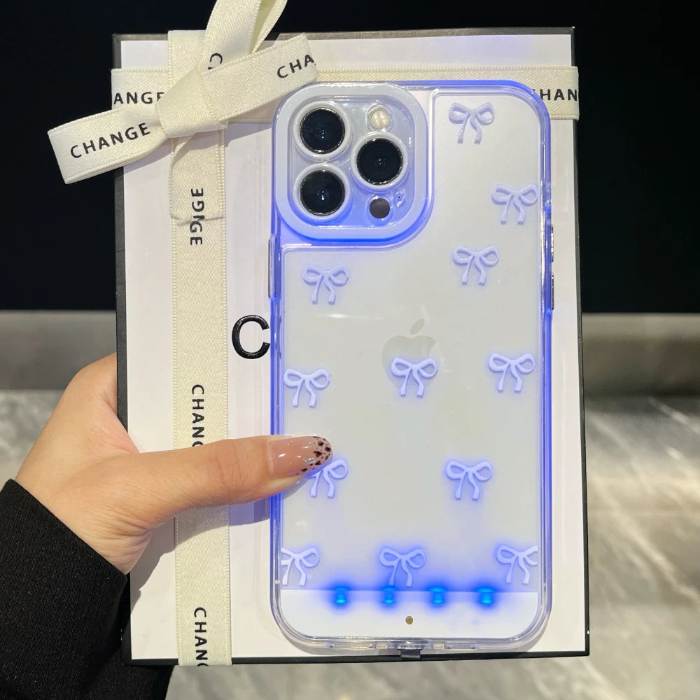 GlowBow™ LED Phone Case 🎀✨
